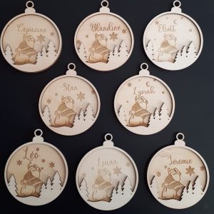 Boule de noël Père Noël