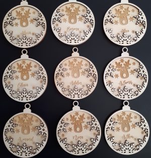 Boule de Noël Renne