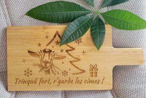 Planchette Apéro en Bambou Chévre